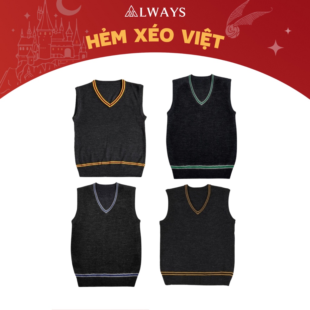 Áo Ghi-le len Harry Potter dành cho fan đầu sẹo - Chất liệu len đẹp, chuẩn xịn, mềm mịn, không xù lông hay phai màu