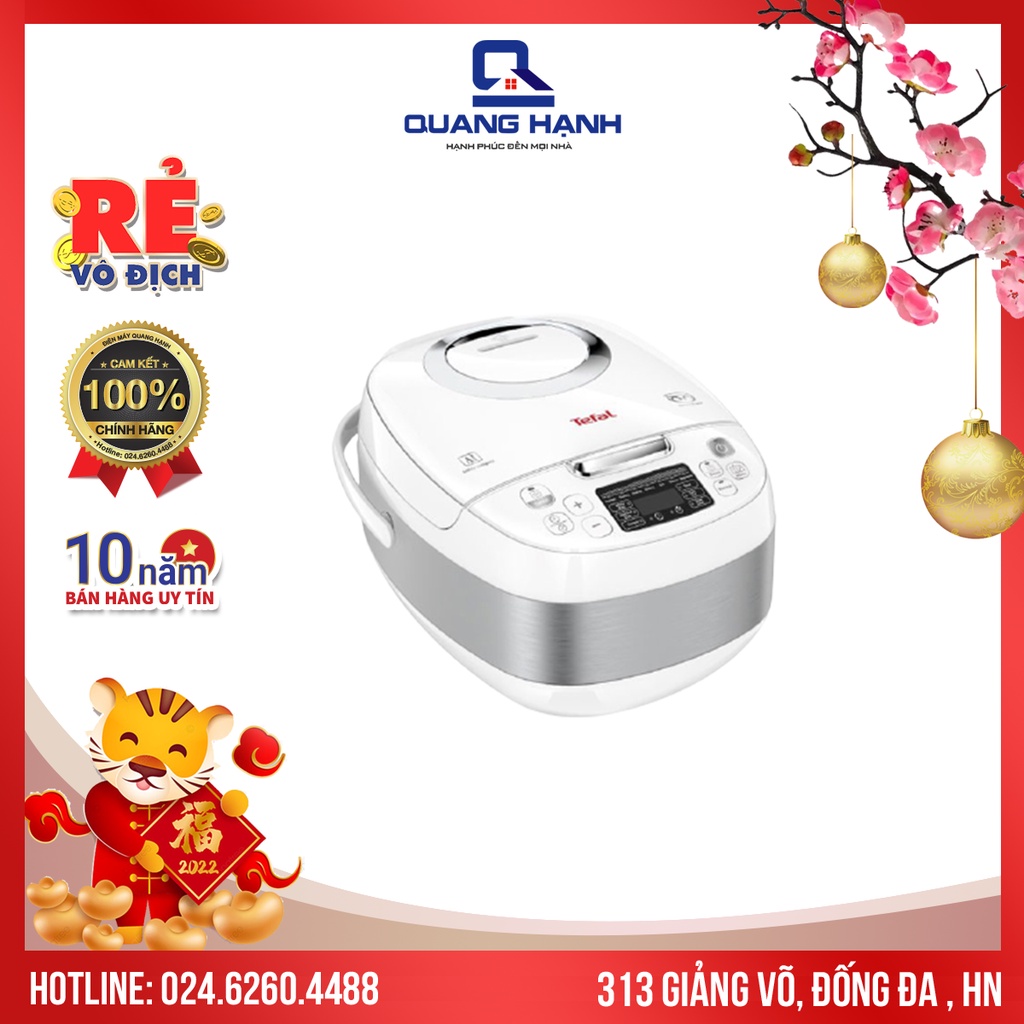 [Bảo hành 24 tháng] Nồi cơm điện tử Tefal RK752168 1.8L