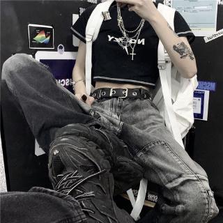 Thắt Lưng Nữ Nhiều Khoen Tròn Cá Tính