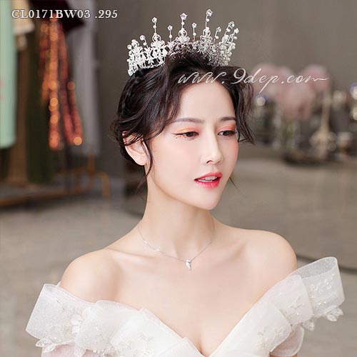 Vương miện cô dâu CL0171BW03