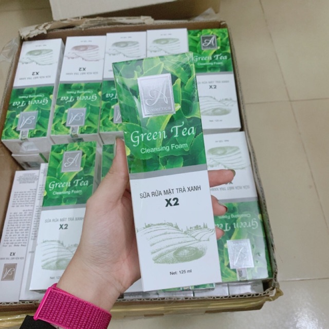 SỬA RỬA MẶT TRÀ XANH