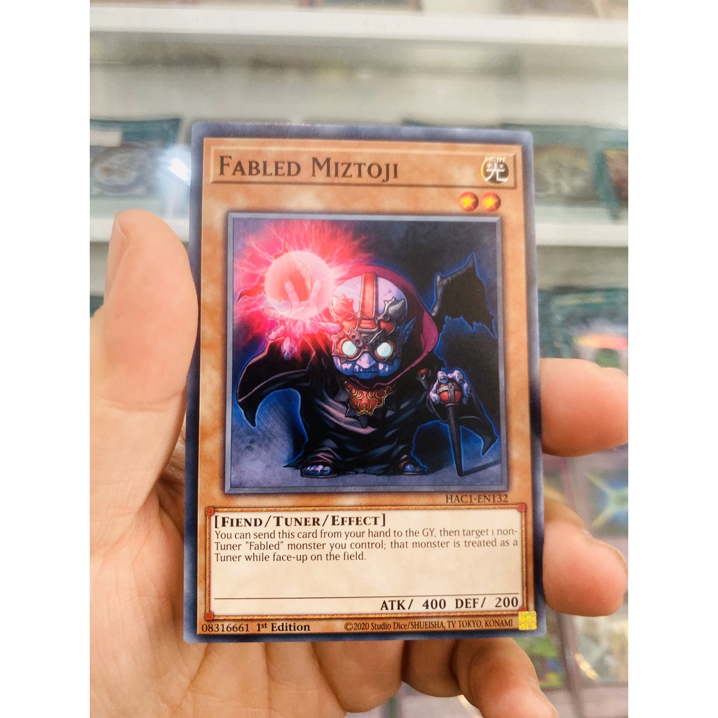 Thẻ Bài YugiOh! Mã HAC1-EN132 - Fabled Miztoji - Common - 1st Edition