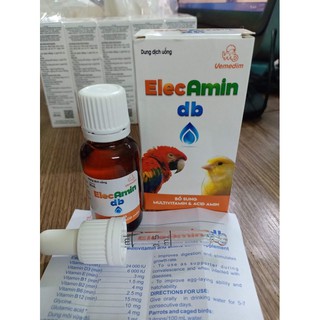 Vitamin tăng đề kháng , kích thích sinh sản cho chim vẹt hsd 06/2022