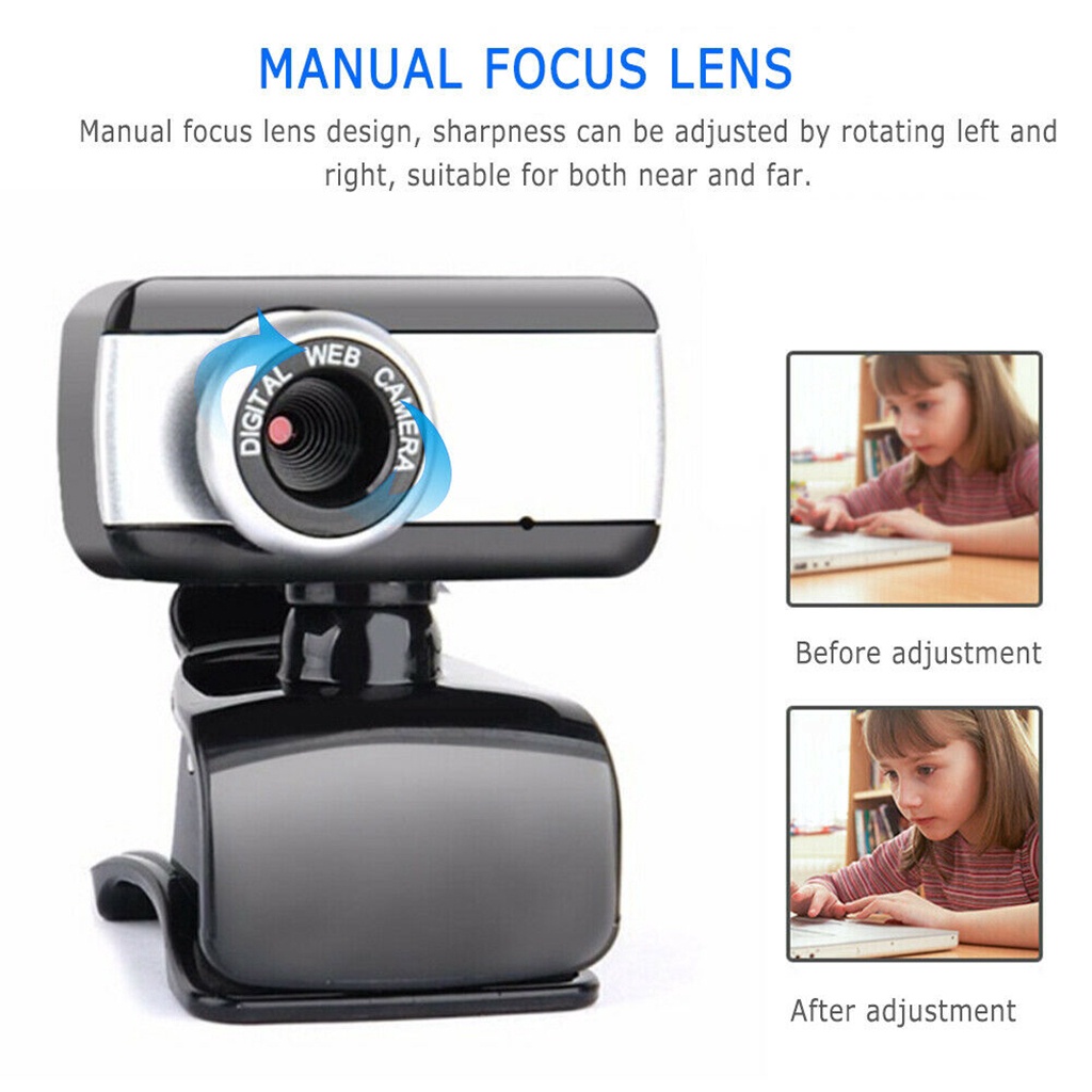 Webcam HD cho máy tính - Thu hình cho máy tính, pc, TV, để bàn- dạy học trực tuyến- học online | BigBuy360 - bigbuy360.vn