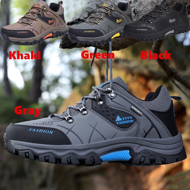 Giày Thể Thao Leo Núi Chống Thấm Nước Chống Trượt Dành Cho Nam Size 39~47