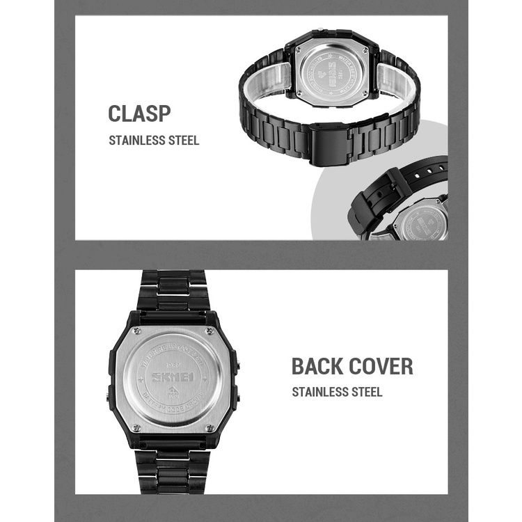 Đồng Hồ Điện Tử Hiển Thị Ngày Giờ SKMEI