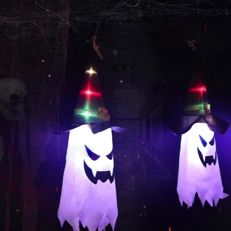QQ Dây Đèn Led Nhiều Màu Sắc Treo Tường Trang Trí Tiệc Halloween