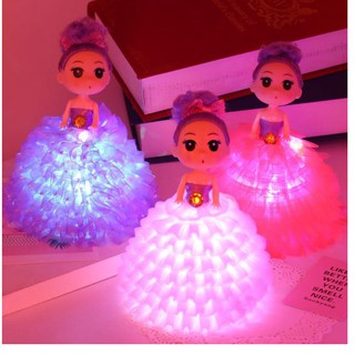 SALE💯 Đồ chơi búp bê có đèn led phong cách, màu sắc đáng yêu. 7773