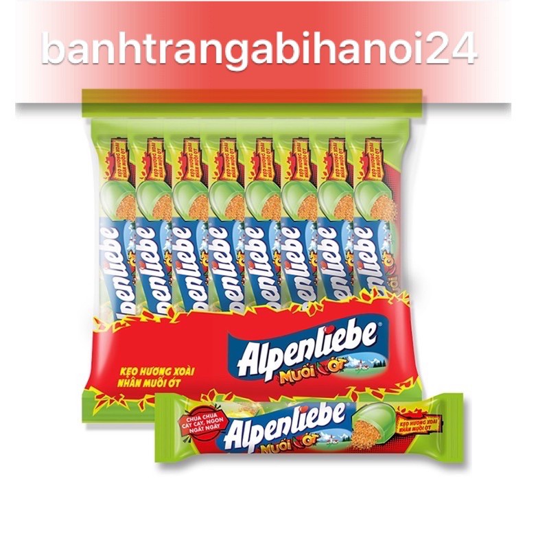 [Mã 156FMCGSALE hoàn 8% đơn 500K] HÀNG CÓ SẴN KẸO ALPENLIEBE HƯƠNG XOÀI NON MUỐI ƠT