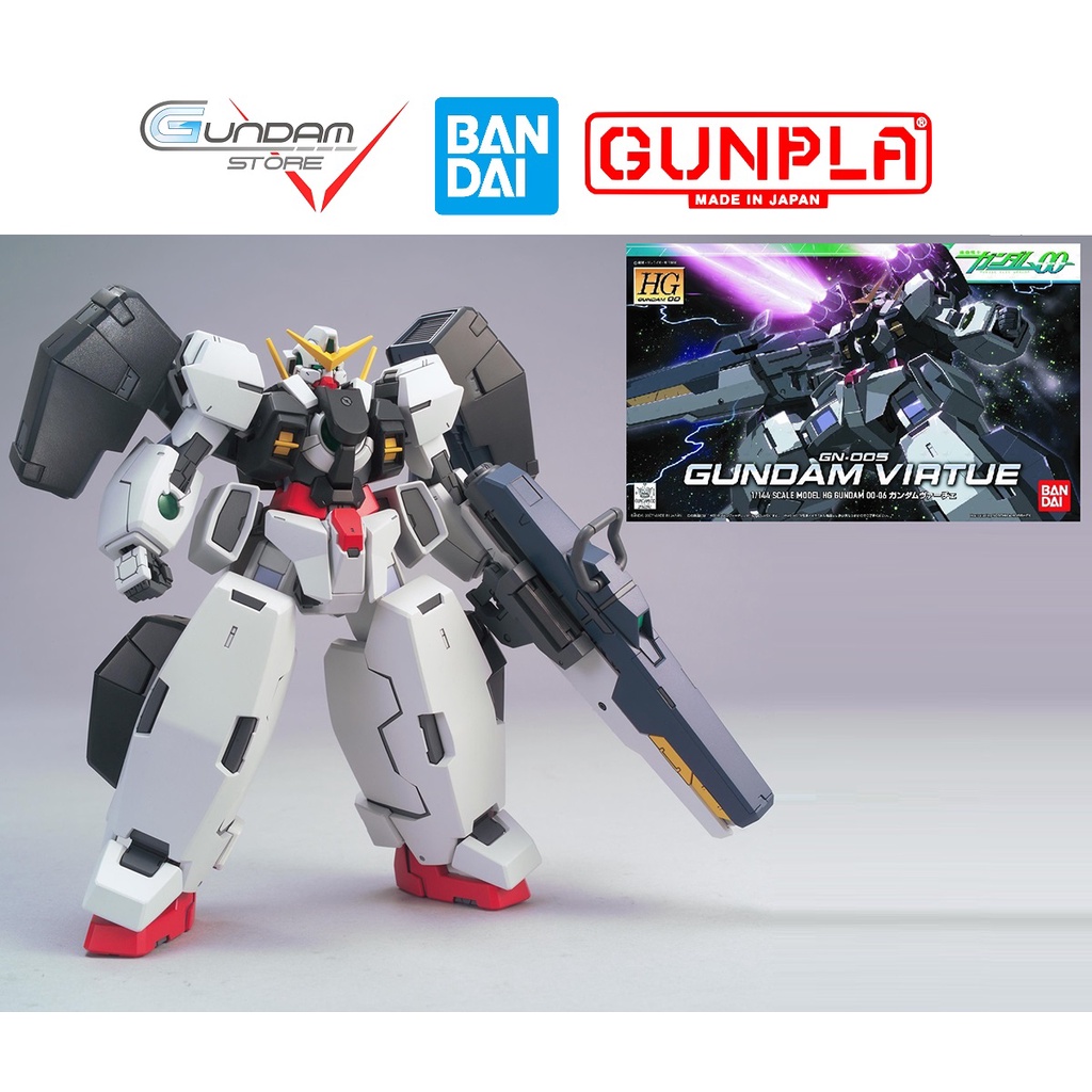 Mô Hình Gundam HG VIRTUE 1/144 Serie 00 Bandai Đồ Chơi Lắp Ráp Anime Nhật