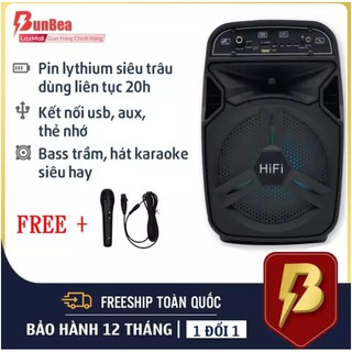 Loa bluetooth karaoke G22+kèm mic âm thanh cực hay…liên quan2