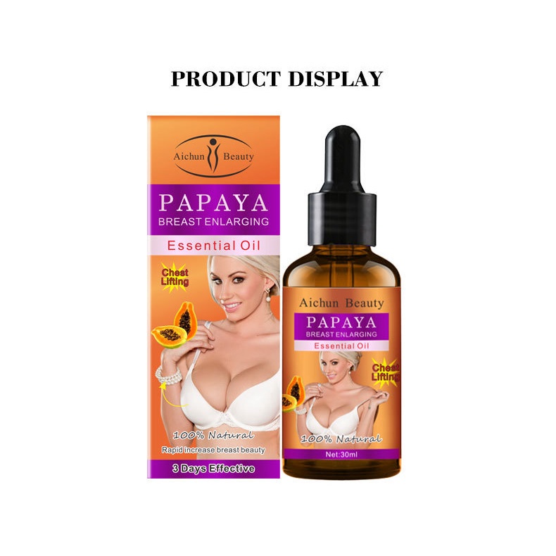 [Hàng mới về] Tinh dầu massage vòng một thành phần đu đủ 30ml | BigBuy360 - bigbuy360.vn