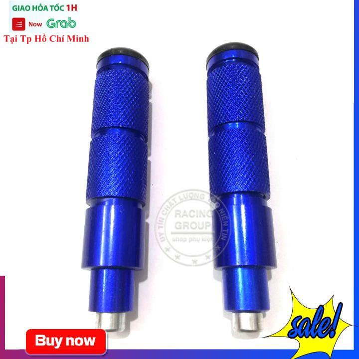 Chống Đổ Sau Xe Máy Nhôm Nguyên Khối (Màu Đen)