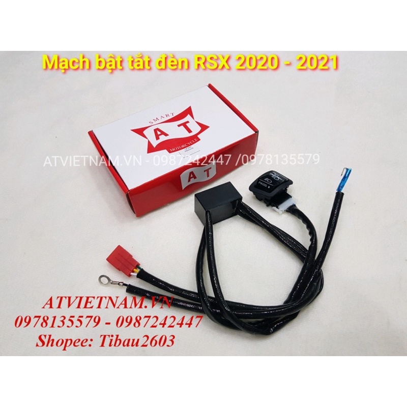 Mạch bật tắt đèn chính Wave RSX 2020