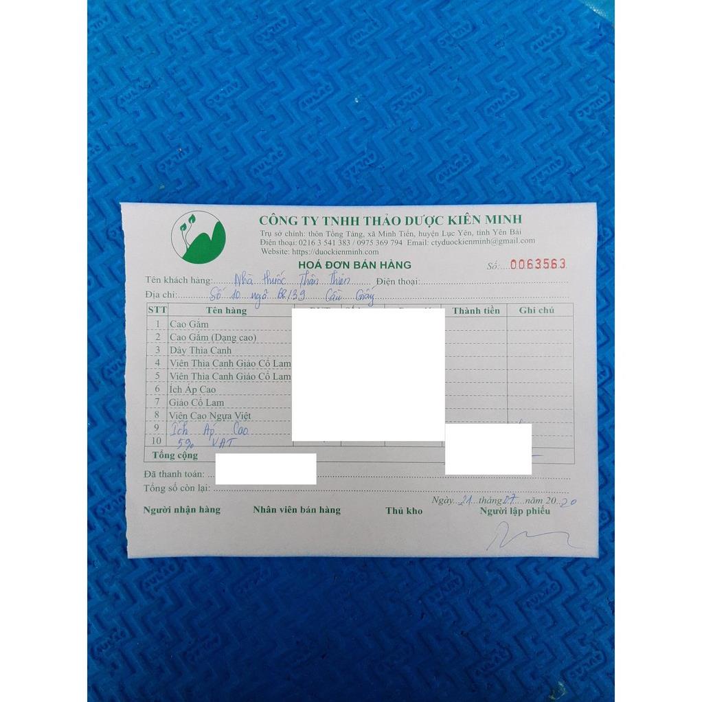 Viên uống Giảo Cổ Lam Kiên Minh - hỗ trợ giảm mỡ máu, tiểu đường và huyết áp cao (lọ 60v)