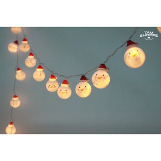 [NOEL-GIÁNG SINH-CÓ HỎA TỐC] DÂY ĐÈN LED NGƯỜI TUYẾT TRANG TRÍ NOEL