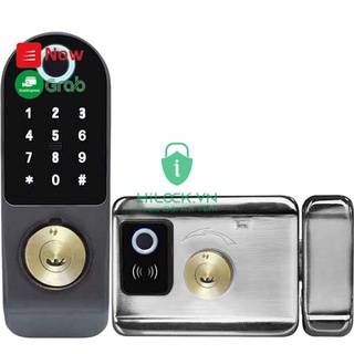 Khóa cửa vân tay TTLOCK, TUYA Tiếng Việt: từ xa bằng điện thoại, vân tay, mã số, thẻ từ và remote (tùy chọn), 2