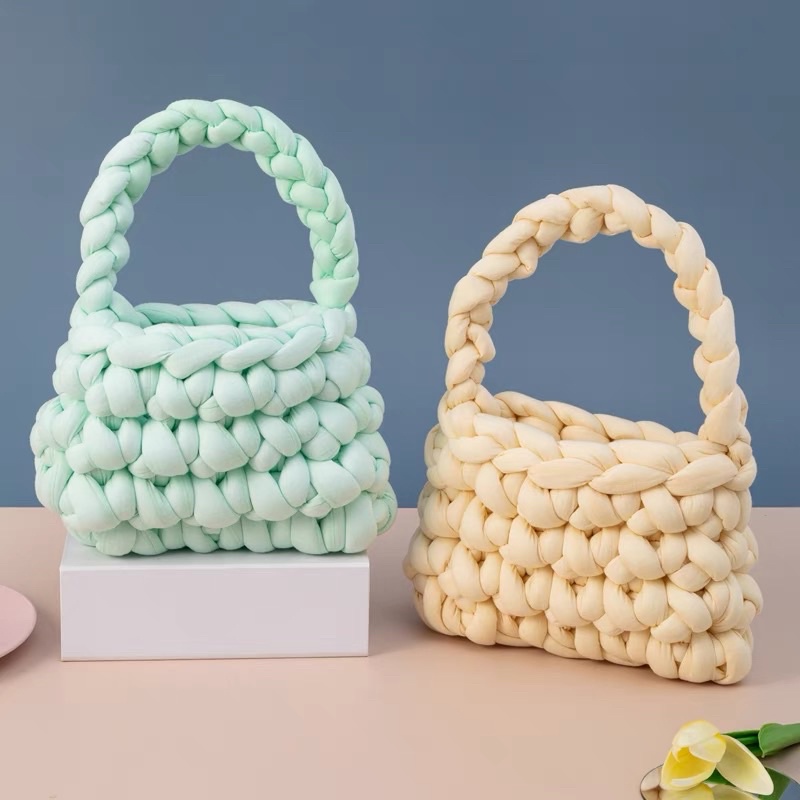 BLOOM SHOULDER BAG - TÚI LEN BÔNG