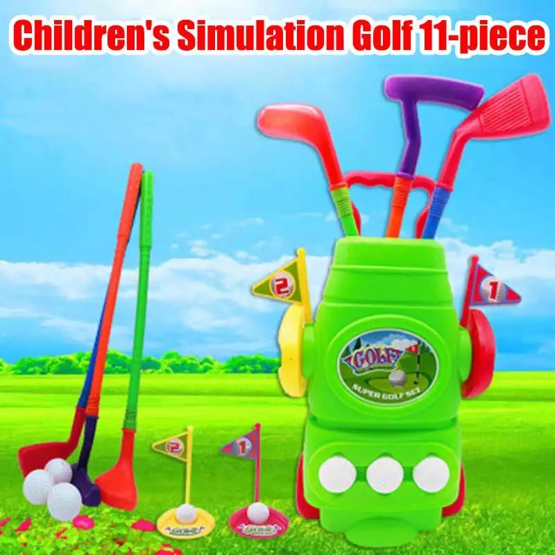 rẻ Em Câu Lạc Bộ Golf Bộ Golf Gậy Thể Thao Đồ Chơi Bộ Vật Lý Phát Triển Tinh Thần Cho Bé Trai Bé Gái Cao Cấp _123CLICKVN