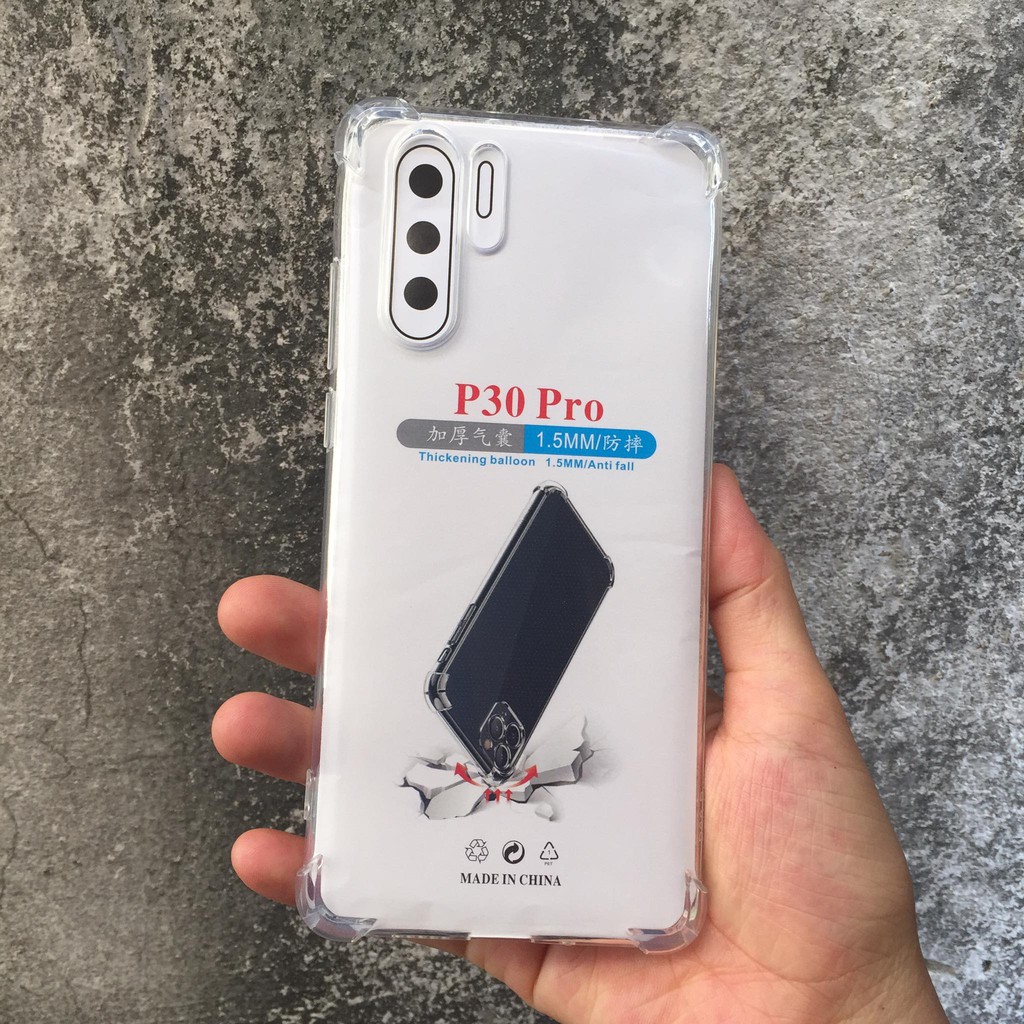 Ốp Lưng Huawei P30 Pro, P40 Pro, Mate 30 Pro - Dẻo Trong Suốt Chống Sốc Bảo Vệ 4 Góc Máy