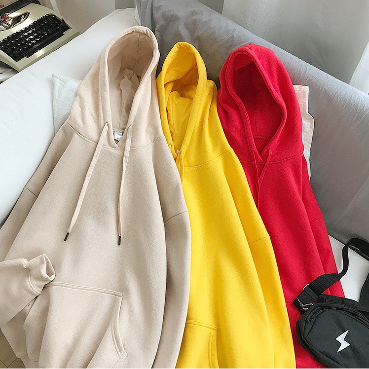 Áo Khoác Hoodie BASIC TRƠN Nỉ Bông Unisex - VIET_STAR | BigBuy360 - bigbuy360.vn