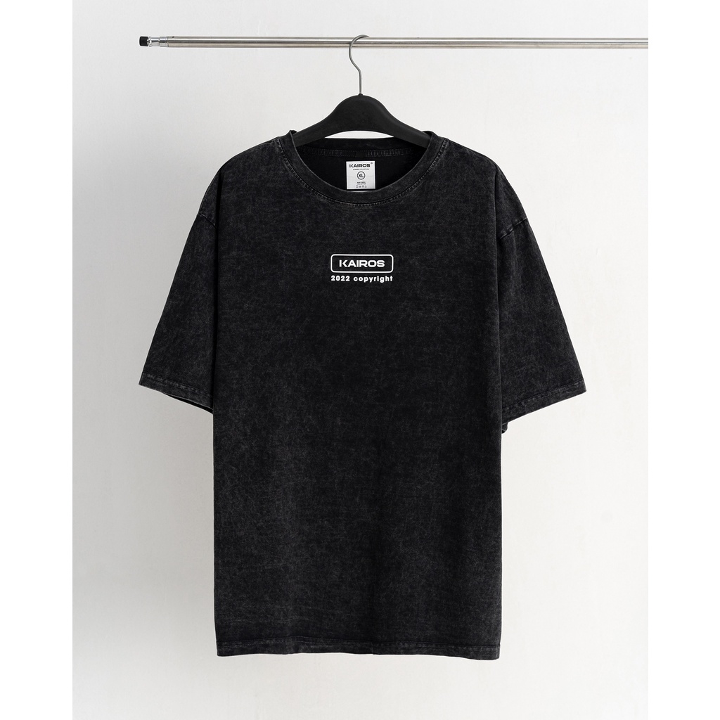 Áo Thun Tay Lỡ Oversize Kairos Wash Tee 2022 - 100% Cotton - Brand KAIROS