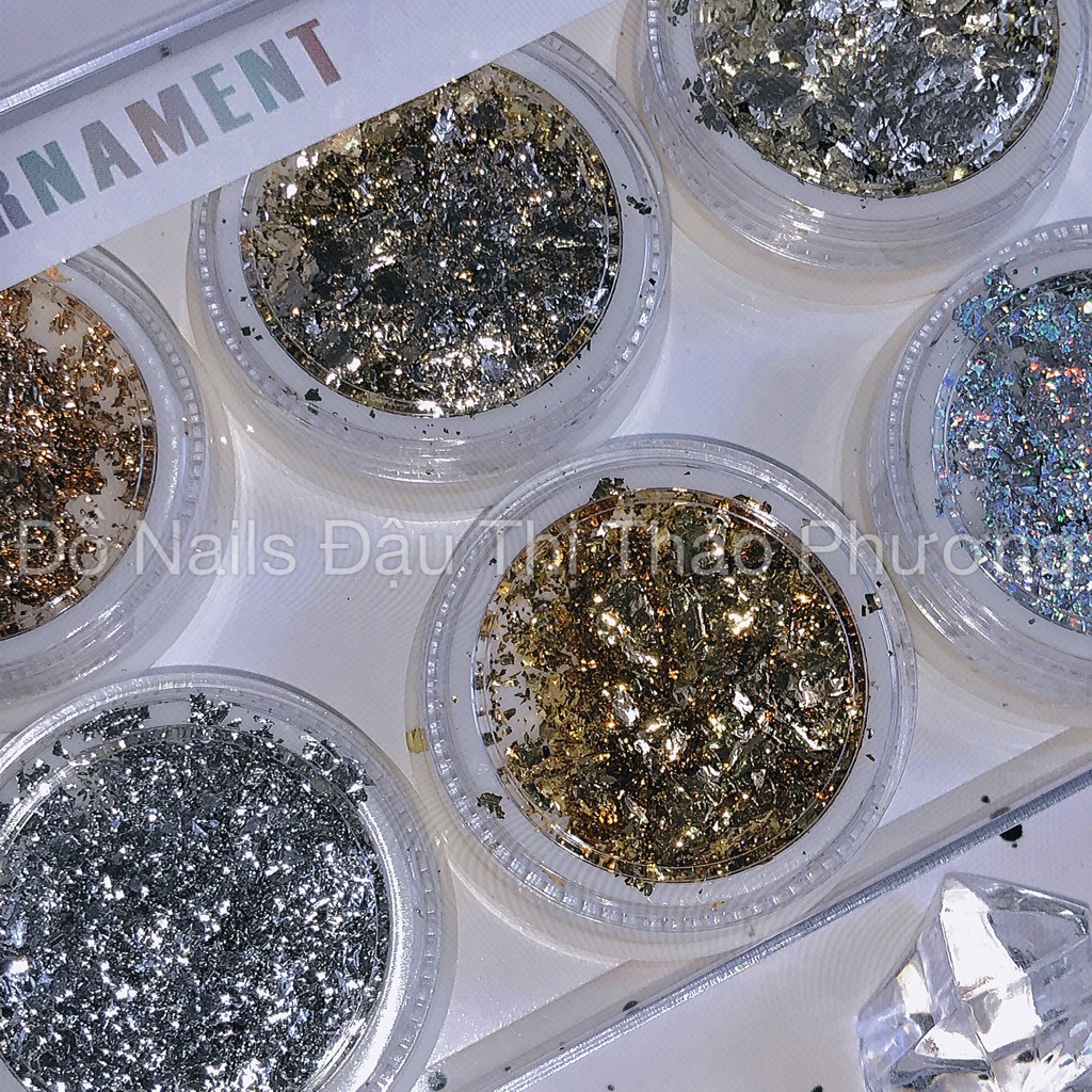 Set Bạc Nhũ Vụn