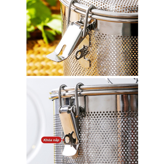 Rổ Thả Nồi Chất Liệu Inox 304 Thực Phẩm ⏲⏲