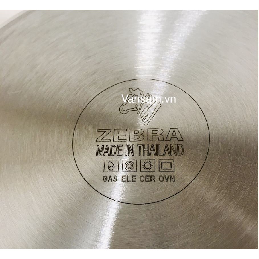 Nồi inox 304 cao cấp 3 đáy Zebra 32cx32cm - 171340