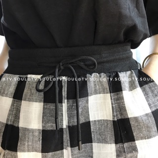 Checked Shorts