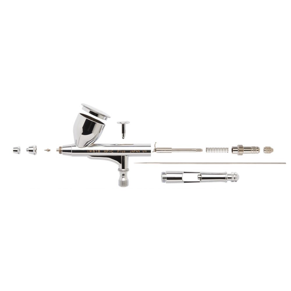 BÚT SƠN MÔ HÌNH - ANEST IWATA - HIGH PERFORMANCE PLUS HP-C PLUS HP-CP GRAVITY FEED DUAL ACTION AIRBRUSH