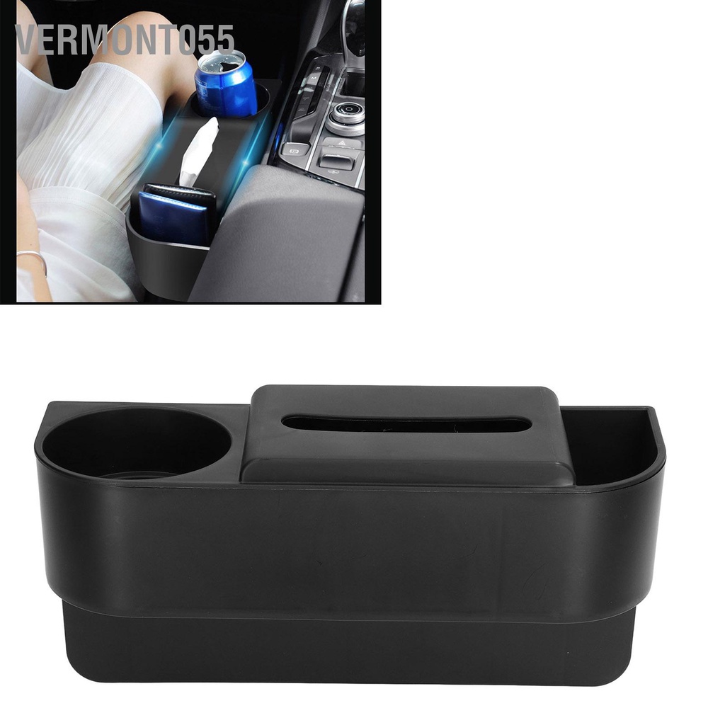 Có thể bán buôn Hộp Đựng Khăn Giấy 3 Trong 1 Gắn Khe Hở Ghế Ngồi Xe Hơi SUV Offroad vermont055 Hàng giao ngay
