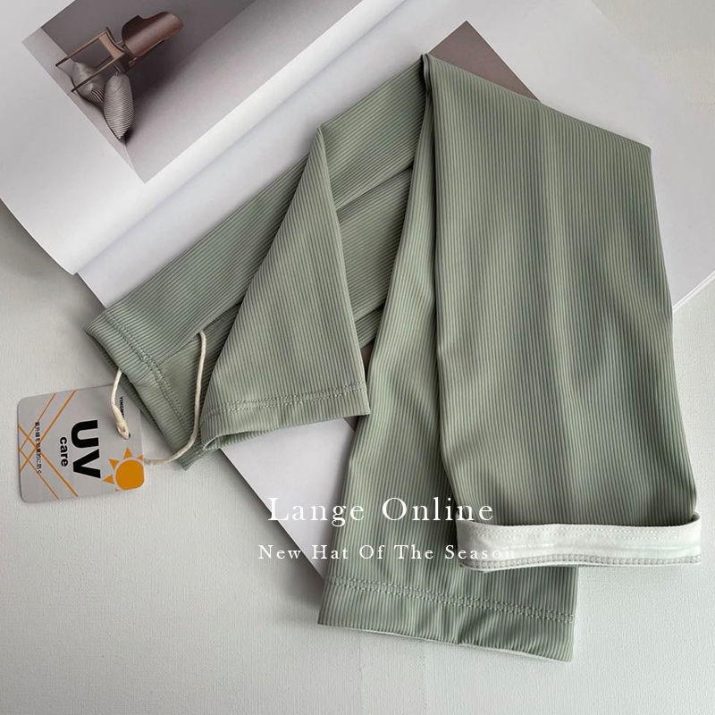 Găng Tay Chống Nắng Tia UV Vải Lụa Lạnh Mỏng Thời Trang Mùa Hè Cho Nữ