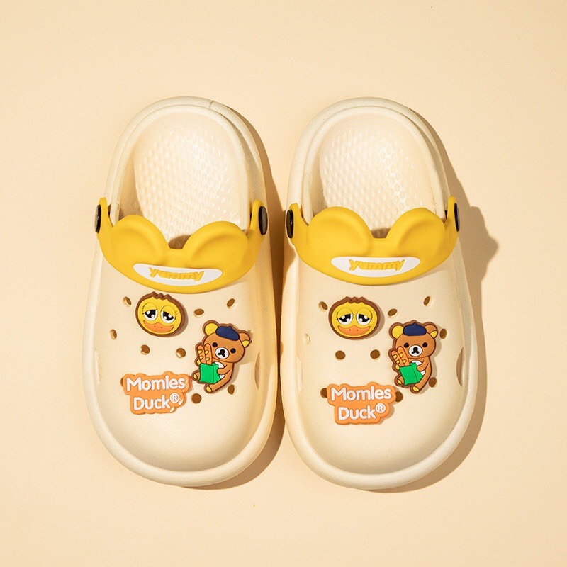 Dép sục ,cross tai gấu YUMMY cho bé