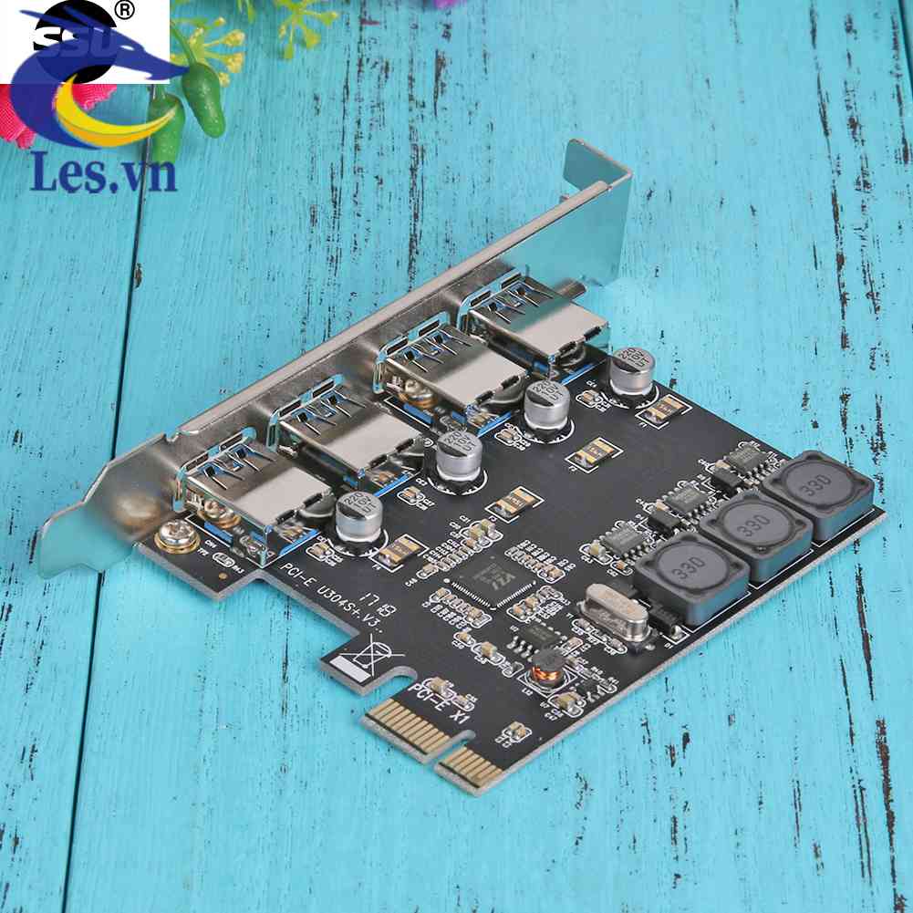 Card Mở Rộng PCIe U3V04S + 4 Cổng USB 3.0