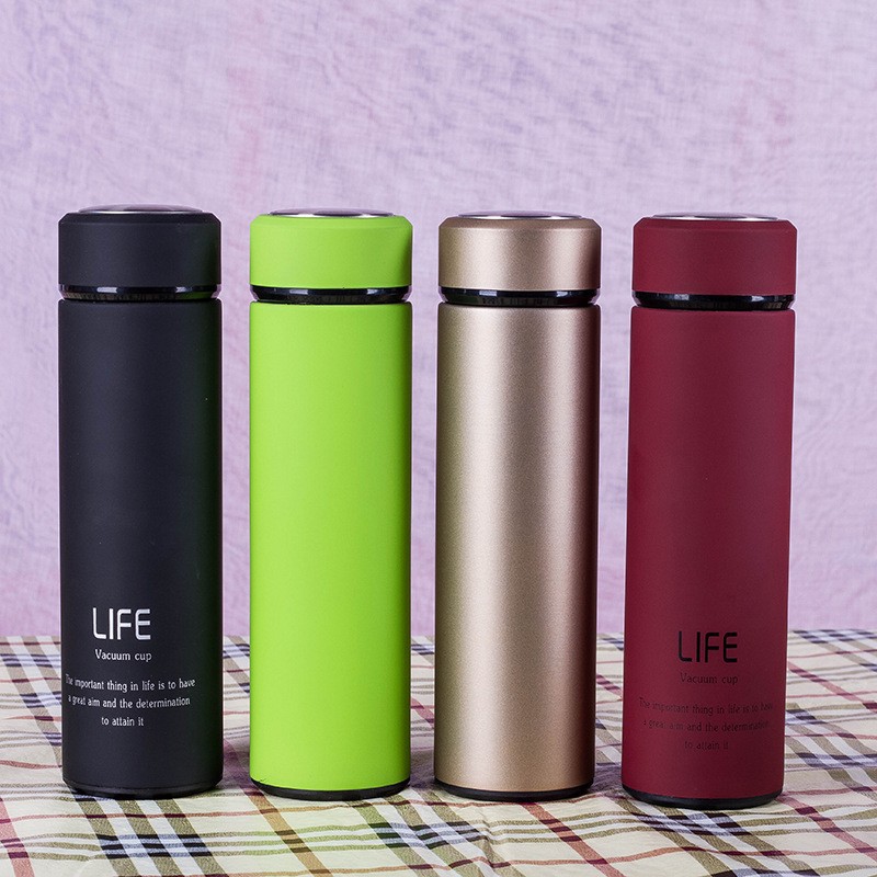HÀNG MỚI Combo 2 Bình giữ nhiệt Flask Vacuum LIFE inox 500ml NEW 2019