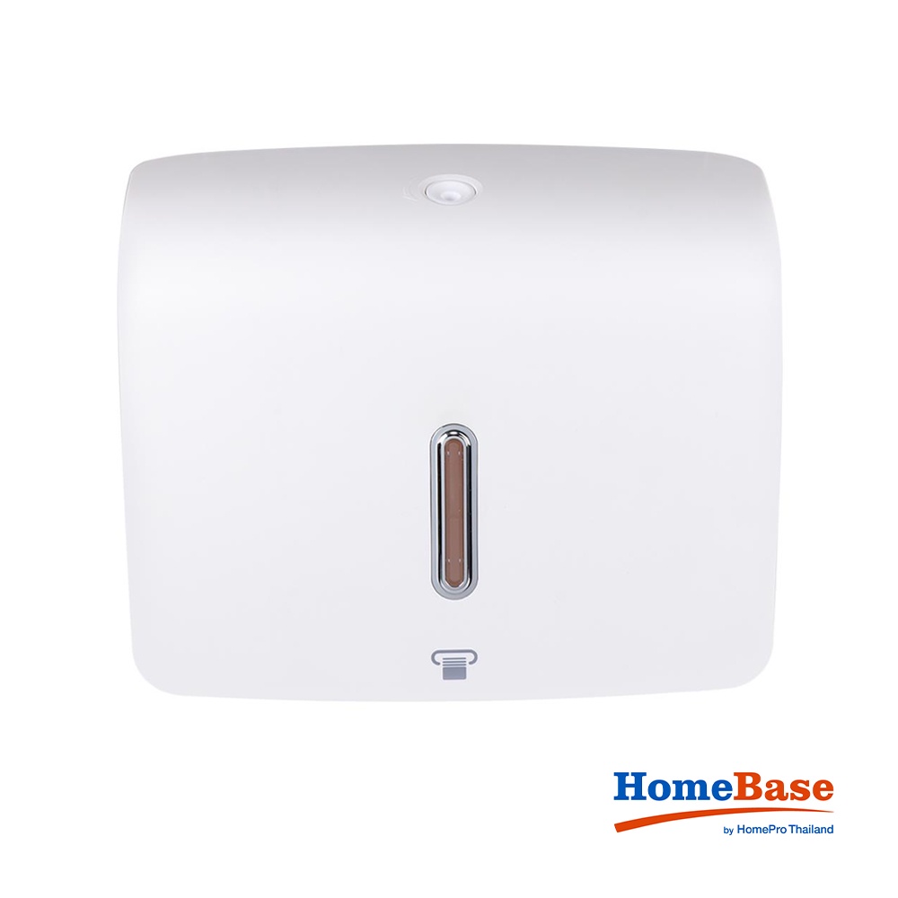 HomeBase MOYA Hộp đựng giấy vệ sinh bằng nhựa PD2008 W27.5xD9.5xH23cm màu trắng