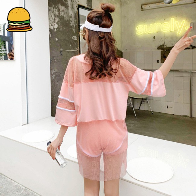 Bộ Đồ Bơi Thể Thao Kèm Áo Khoác Ngoài Quyến Rũ Cho Nữ | BigBuy360 - bigbuy360.vn