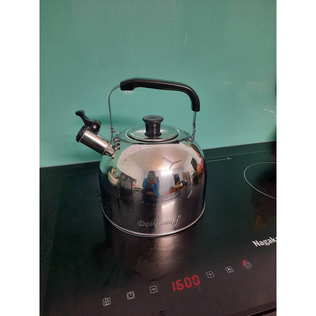 ấm inox đun bếp ga siêu bền chắc chắn