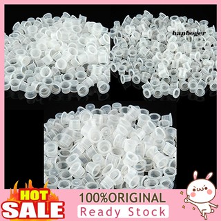 [Hàng mới về] Bộ 100 hủ nhựa trong suốt đựng mực xăm hình chuyên dụng tiện lợi