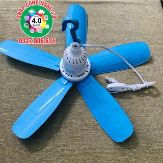 quạt treo trần mini 45cm
