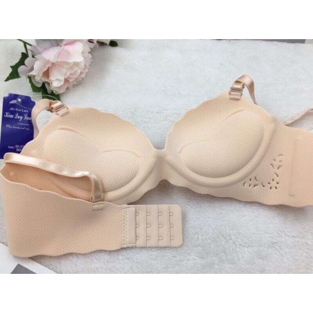 {Sỉ = lẻ} Áo ngực ko gọng su tim đệm dày 4,5cm, áo lót nữ