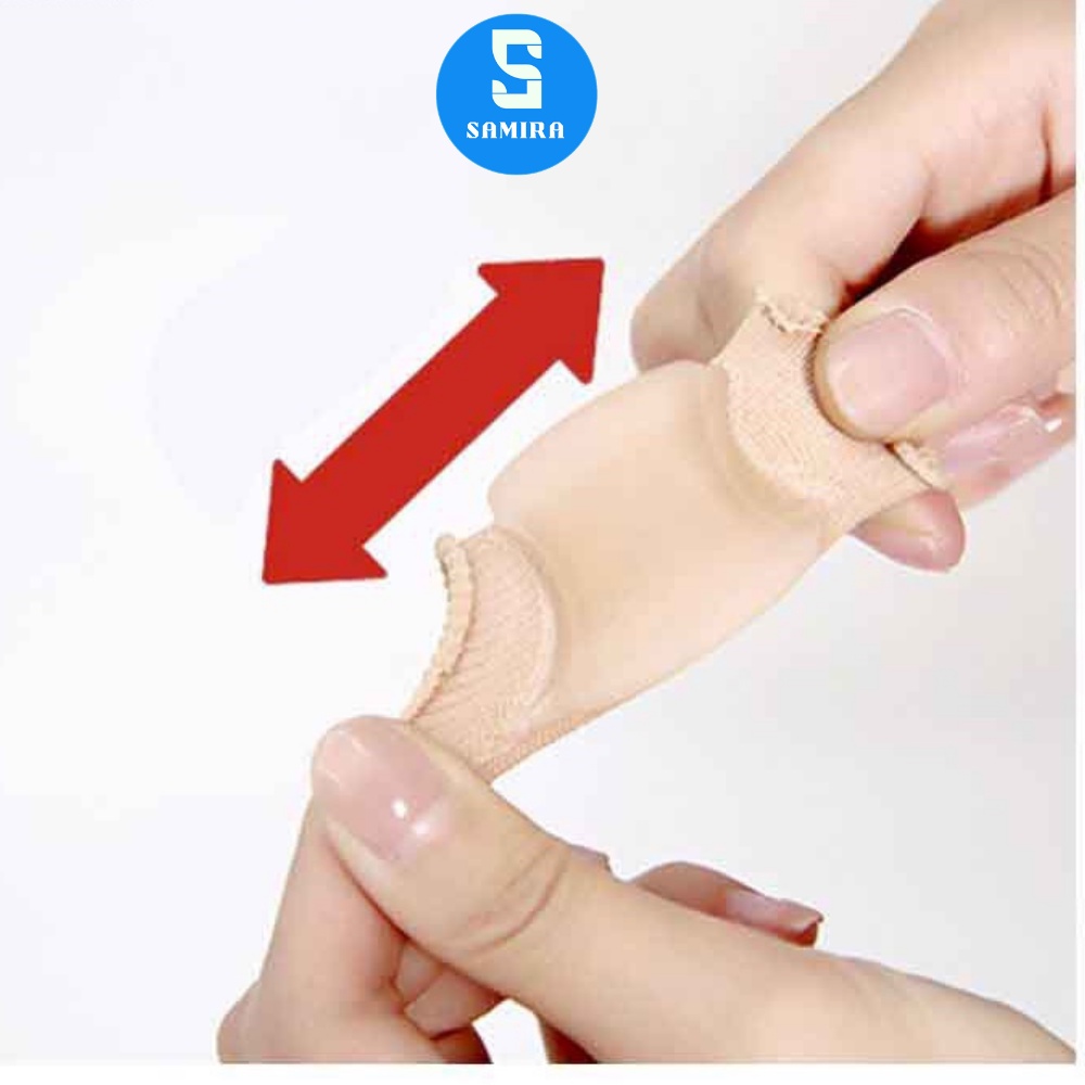 2 Dụng cụ silicon tách thẳng ngón chân cái ngón chân bị vẹo nhỏ gọn SA25