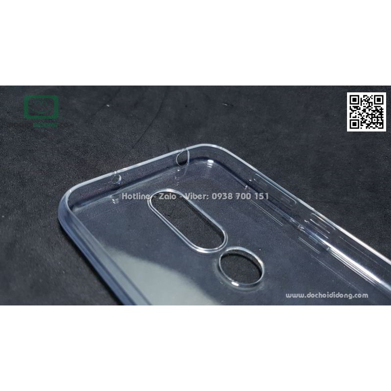 Ốp Lưng Nokia X6 Dẻo Trong