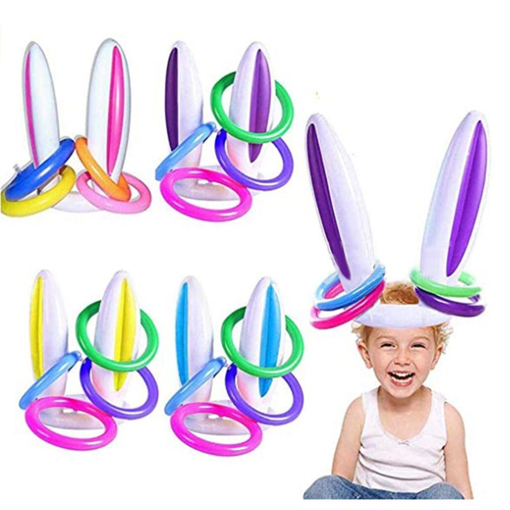 Upstopvn Trò Chơi Trang Trí Tiệc Phục Sinh Bơm Hơi Hình Chú Thỏ Đáng Yêu