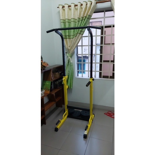 professionall.gym19 - Bộ xà đơn, xà kép đa năng cao cấp CHINING DIPPING RED