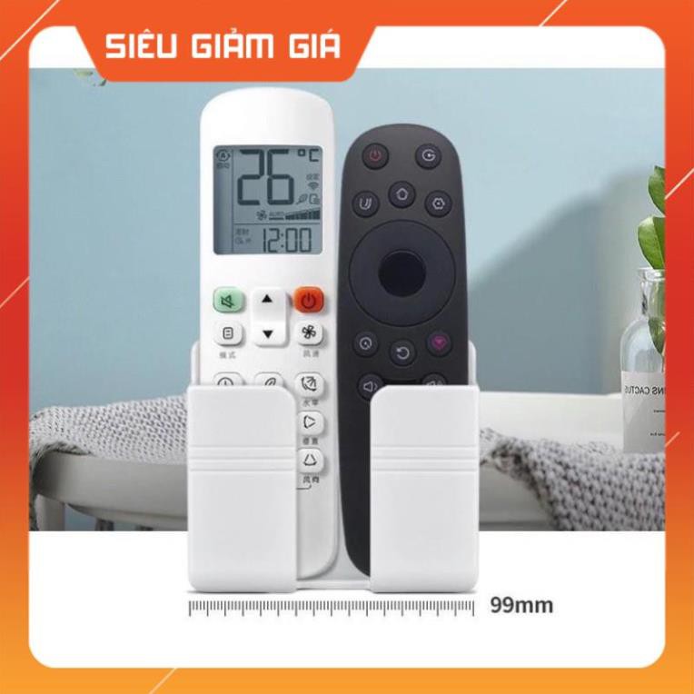 Sale sốc -  Kệ để Remote kèm móc treo xạc điện thoại tiện lợi - (HCM)