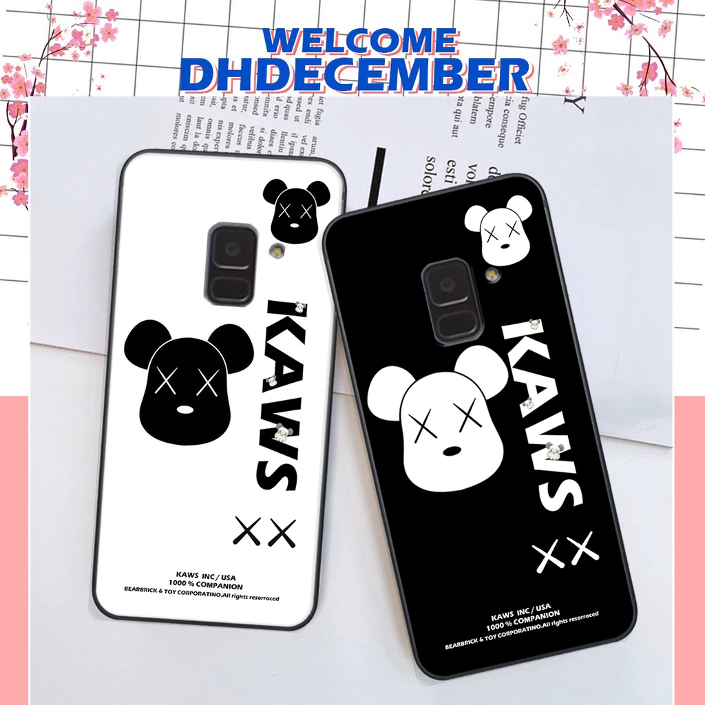 Ốp lưng Samsung A5 2018/ A6 2018 / A8 2018 / A8 PLUS in hình K@ws, Cool Be@r SIÊU NGẦU
