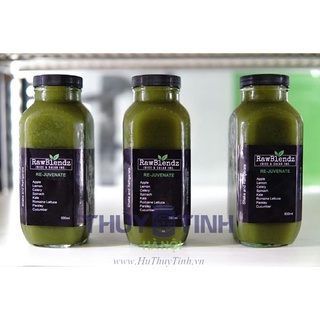 Combo 5 chai 350ml và 3 chai 500ml chai vuông nắp nhựa