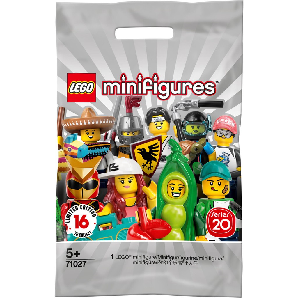 Nhân vật LEGO Minifigures Series 20 71027 Viking